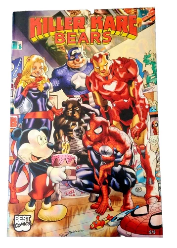 Killer Kare Bears Disney D23 Homage Magma Foil Cover #5/5 NM/M