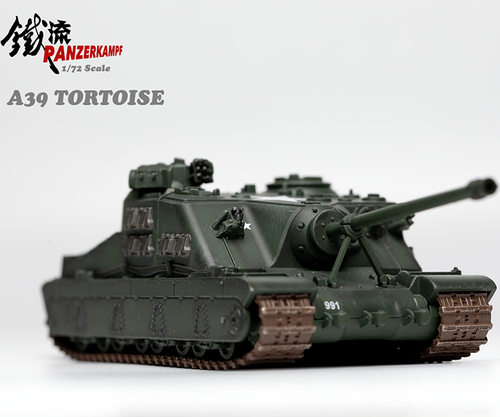 PANZERKAMPF 1/72 US A39 Turtle Heavy Military Assault Tank Finished Model Toys - Picture 6 of 10