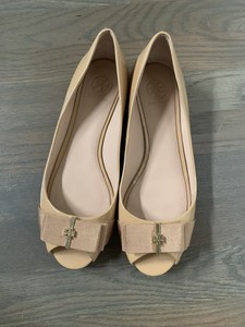 peep toe ballet flats