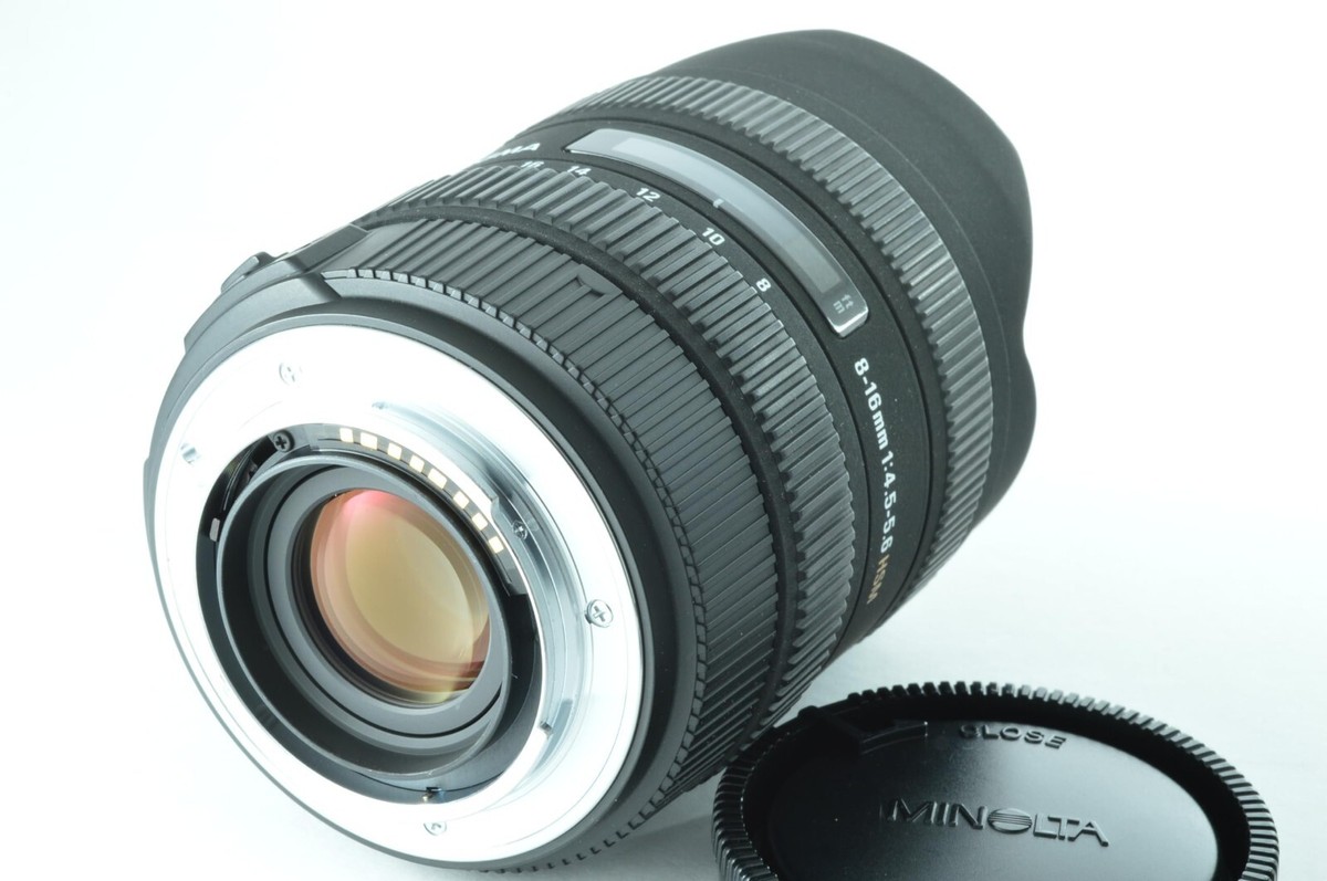 Near Mint】Sigma 8-16mm f/4.5-5.6 DC HSM FLD AF Zoom Lens