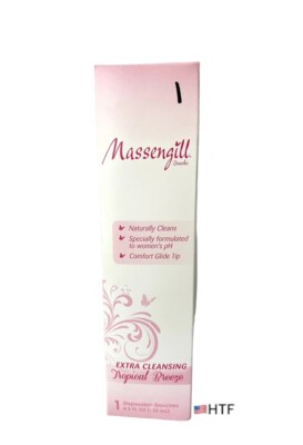 Massengill Extra Cleansing Tropical Breeze Disposable Douche, 4.5 oz