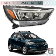 For Buick Encore 2017-2022 Halogen Headlight W/LED DRL Passenger Right Side