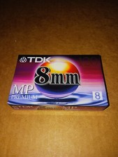 TDK MP Premium 8mm 120min Video Camcorder Cassette Tape