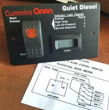 ONAN DIESEL SILENT REMOTE START SWITCH & DIGI...