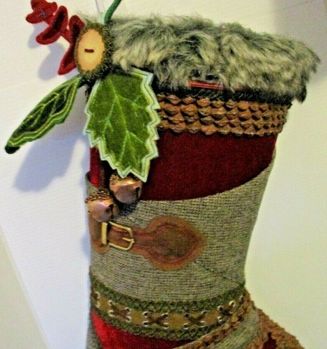 Katherine's Collection Woodland Lg. Stocking To Hang On Fireplace, Wall or Door - Picture 8 of 8