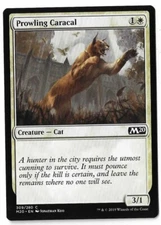 MTG Prowling Caracal Core Set 2020 (M20) Common Magic Card #309 Unplayed