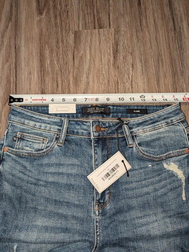 Judy Blue Women’s Jeans Size 11/30 Distressed Flare High Waste JB88480 NEW - Picture 14 of 20