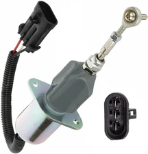 ZeeKee Fuel Shut Off Solenoid Switch Compatible with Bobcat Skid Steer 751 753 7
