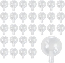 30Pcs Toy Squeakers Noise Maker Replacements for Dog & Pet Toys, Clear 35mm