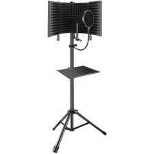 Professional Studio Recording Microphone Isolation Shield, Pop Filter,High de...