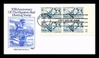 Dr Jim Stamps Fdc 20C Preserving Wetlands Migratory Bird Hunting Block Artmaster