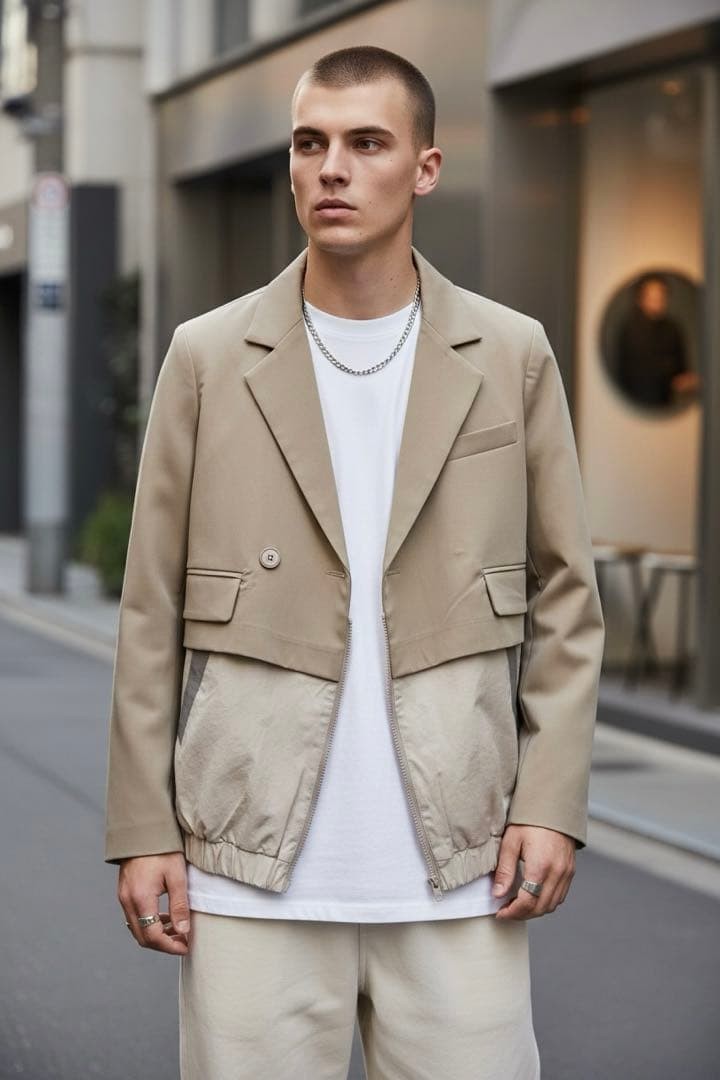 USED DOCKING TAILORED JACKET GOOD - image 3