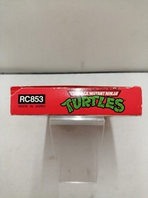 KONAMI Turtles Famicom Game with Manual, Teenage Mutant Ninja Turtles