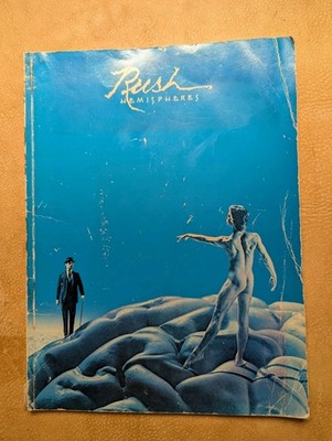 RUSH Songbooks Hemispheres 1979 Sheet Music
