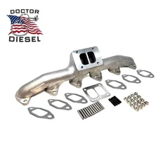 T4 Stainless Steel Cummins 6B 12V 5.9L Exhaust Manifold Kit