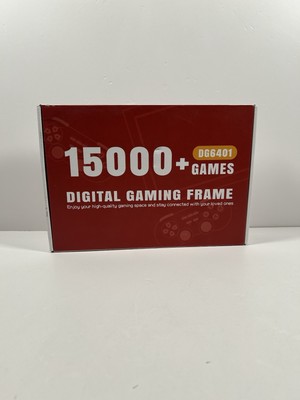 New 2-in-1 Retro Game Console with Digital Picture Frame, 64GB Memory Card