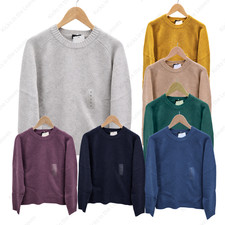 UNIQLO Premium Lambswool Crew-Neck Sweater XS-4XL Unisex 478541 NWT