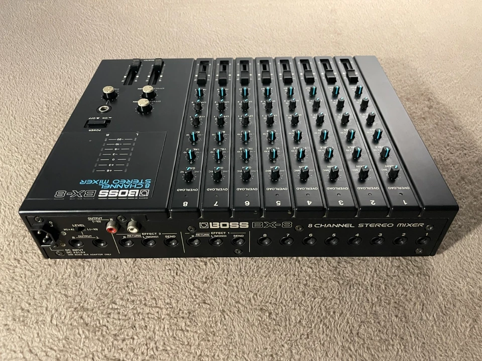 Analog Stereo Mixer Boss BX-8 - Immagine 3 di 3