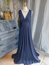 Biba elegant flowing blue ballgown UK 14 – Wedding/ Party/ Evening/ Formal