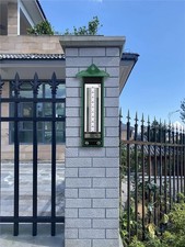 Outdoor Thermometer Min Max Display Garden Wall Temperature Gauge Weather