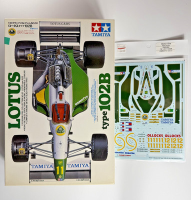 TAMIYA 1/20 LOTUS 102 F1. Item20030 with OTHER DECALS from Japan4