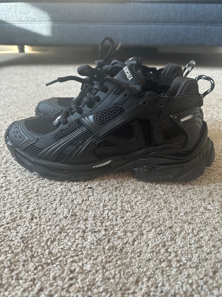 Balenciaga Runner Matte Black Size 11 US 44 EU | eBay
