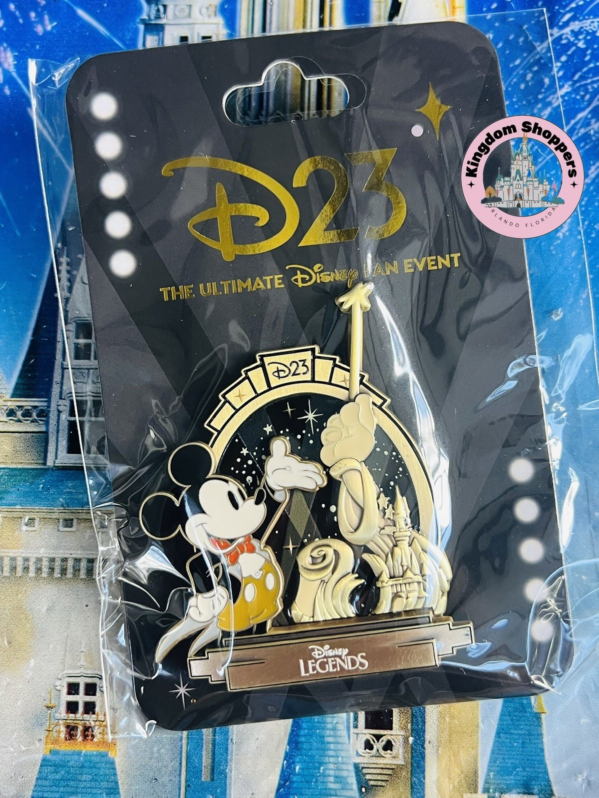 2026 Disney Pin Disney Legends Honda Center Mickey Mouse D23 Fan Event