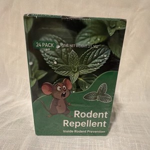 Rodent Repellent Rodent Prevention 24 Pack Green Box Unisex Adults