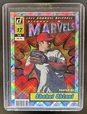 2022 Panini Donruss Shohei Ohtani Marvels Diamond #M-9 Angels