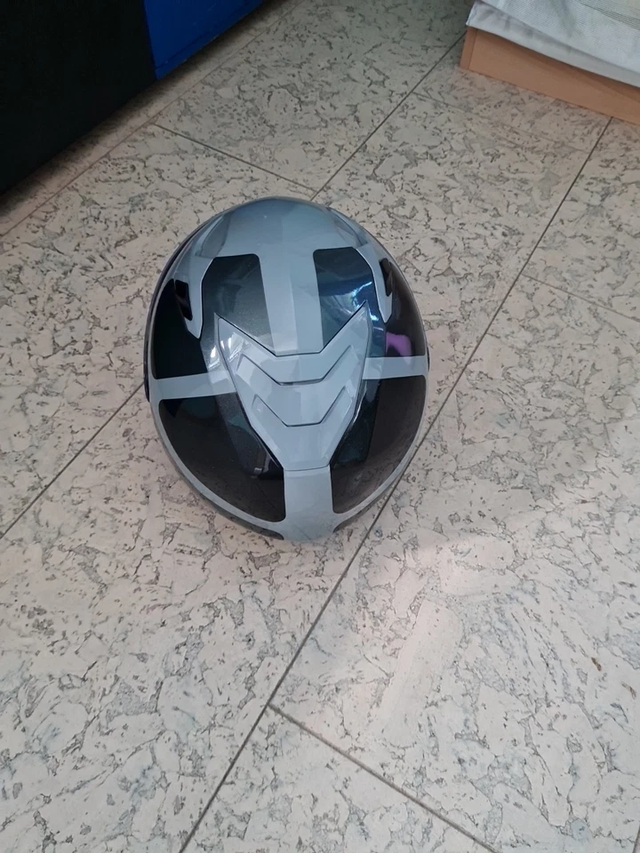 Motorrad Helm HJC I70 Größe Gr. S in Grau - Bild 3 von 4