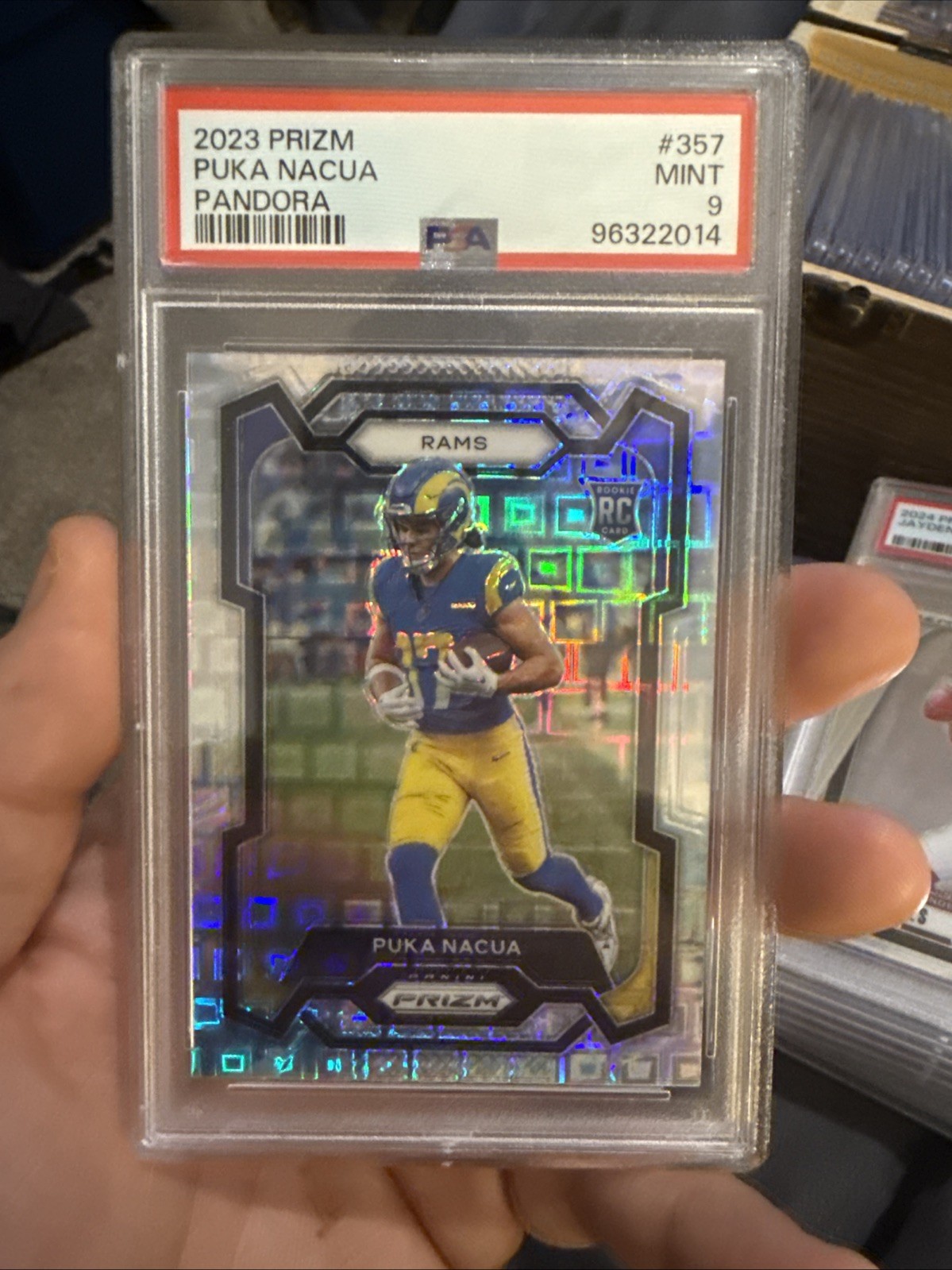 2023 Panini Prizm - Rookies Puka Nacua #357 Pandora Prizm /400 (RC)