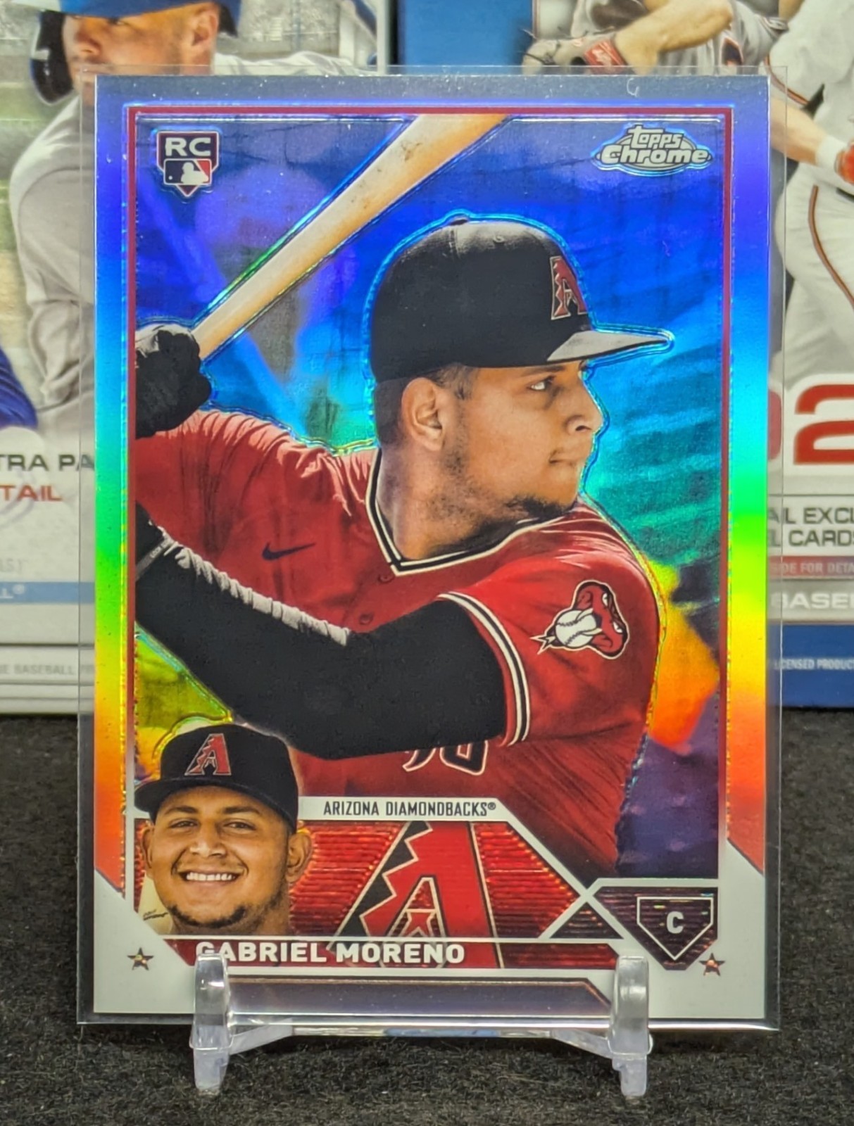 2023 Topps Chrome Gabriel Moreno Photo Image Variation SP RC Rookie #189