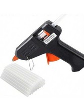 Hot Melt Mini Glue Gun Electric with 100 Glue Sticks Hobby Craft DIY Xmas Gift 0.08 per stick