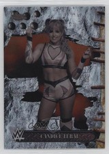2025 Topps Chrome WWE x Cactus Jack White Refractor Candice LeRae #34 0ef9