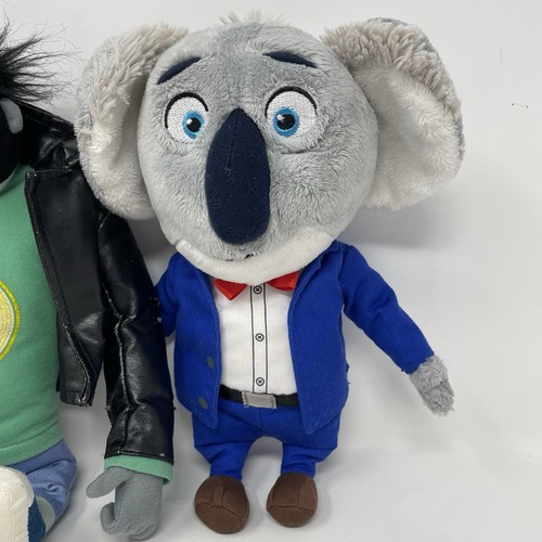 TY Sing Johnny Gorilla 9" & Buster Koala 7" Peluche Giocattolo Morbido Peluche Figura - Foto 3 di 16