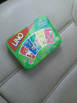 Spongebob Squarepants Uno Special Edition Card Game NEW Sealed 2002
