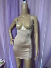 Shapewear girdle beige Small Y2K Elastic Bottom Hem READ