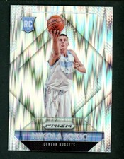 2015-16 Panini Prizm Flash Silver Prizm #335 Nikola Jokic Nuggets RC Rookie