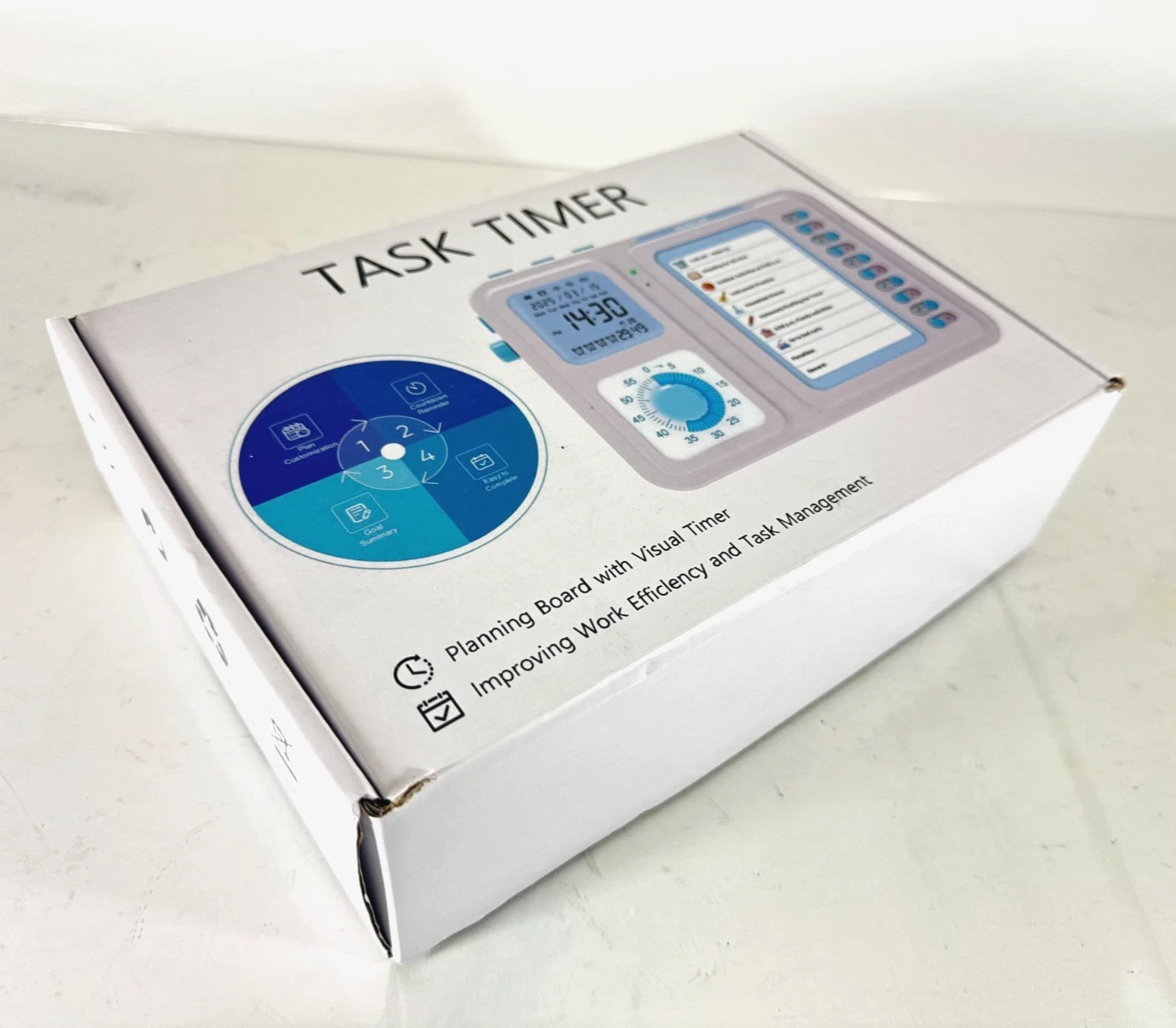 3-in-1 Visual Timer & ADHD Tool for Kids|Adults, Task Timer w/ Chore Chart Board
Opens in a new wind
