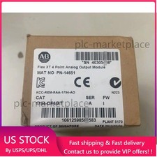 New Allen Bradley 1794-OF4IXT Flex XT 4-Point Analog Output Module US Free Tax