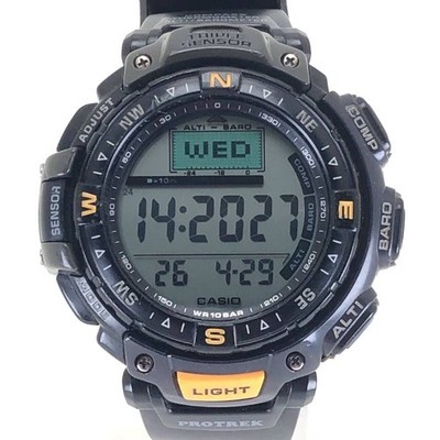 CASIO Pro Trek PRG-40 Quartz Rubber Black