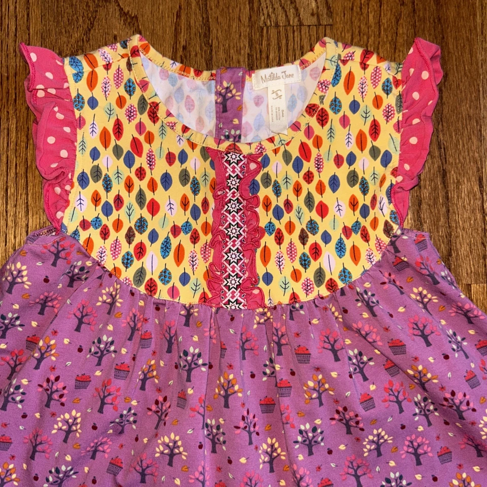 Top y pantalón Matilda Jane talla 8 - rosa y morado Foto 4 de 4