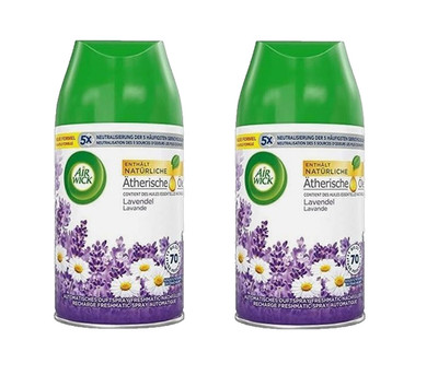 Lufterfrischer Nachfüller Lavendel Air Wick Freshmatic , 2x250ml, Ätherische Öle