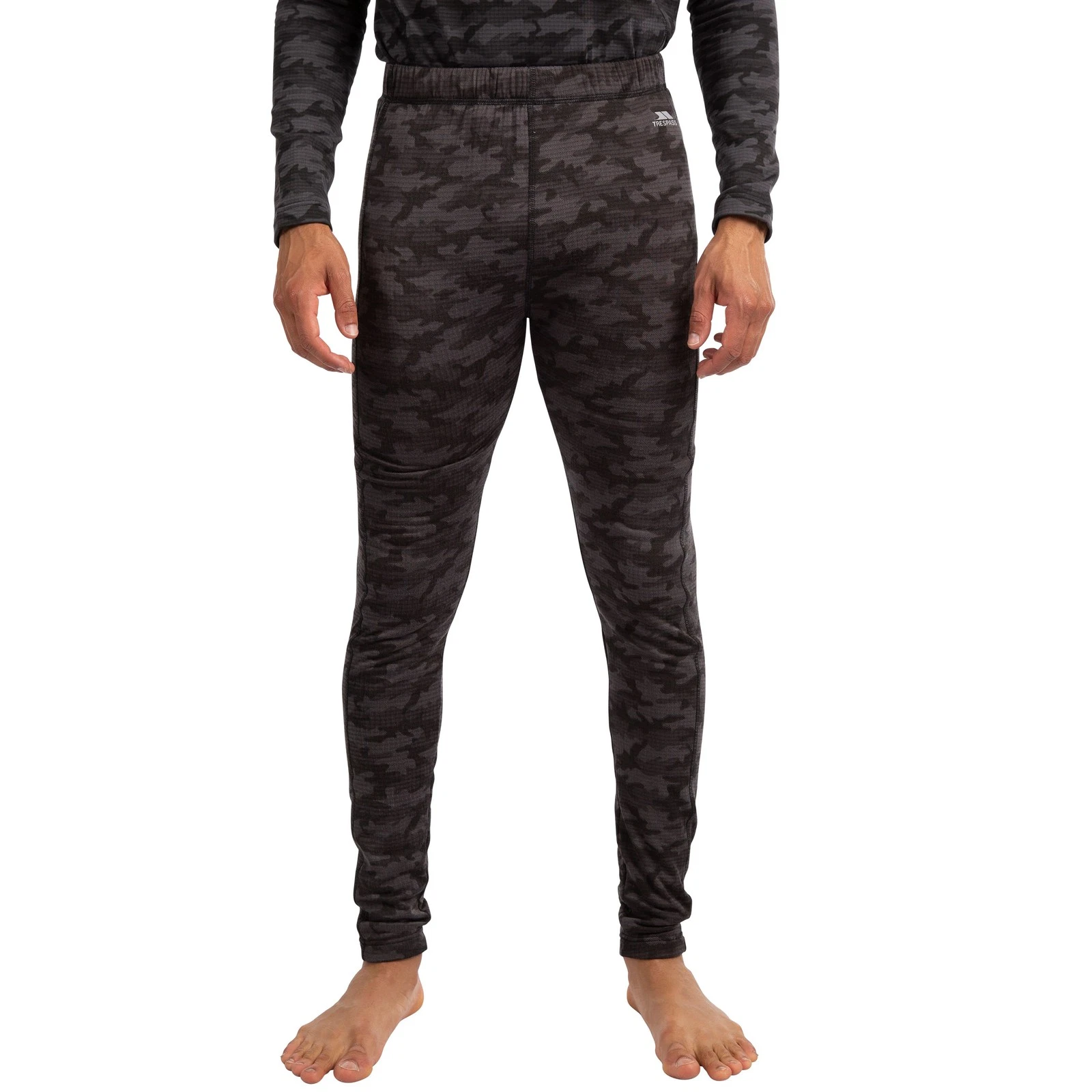 Trespass Mens Base Layer Pants Trousers Quick Dry Derren