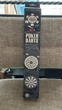 NEW BOXED WORLD SERIES OF POKER  2-SIDED MAGNETIC POKER DARTS - EXCALIBUR