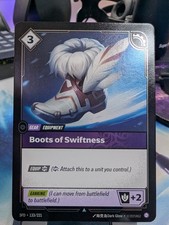 Riftbound SFD Boots of Swiftness 133/221 Foil
