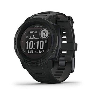Used Garmin Instinct Dual Power Graphite Small | eBay Used Garmin Instinct Dual Power Graphite Small | eBay