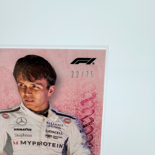 2024 Topps F1 Eccellenza Alex Albon La Passione 22/75 Williams Racing - Picture 2 of 3