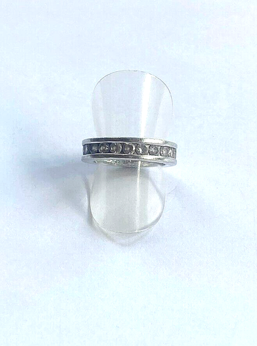 TCHIBO Ring Silber 925 Memory Bandring massiv Größe 56 -17,8 mm (2936) - Bild 2 von 4