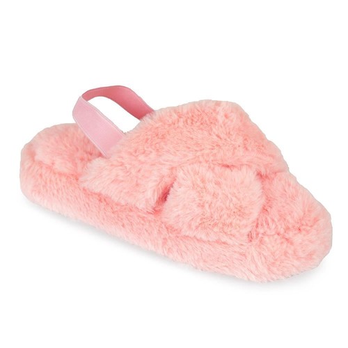 A2Z 4 Kids Boys Girls Cute Animal Slippers Plush Warm Shoes Backstrap Sliders - Picture 49 of 52